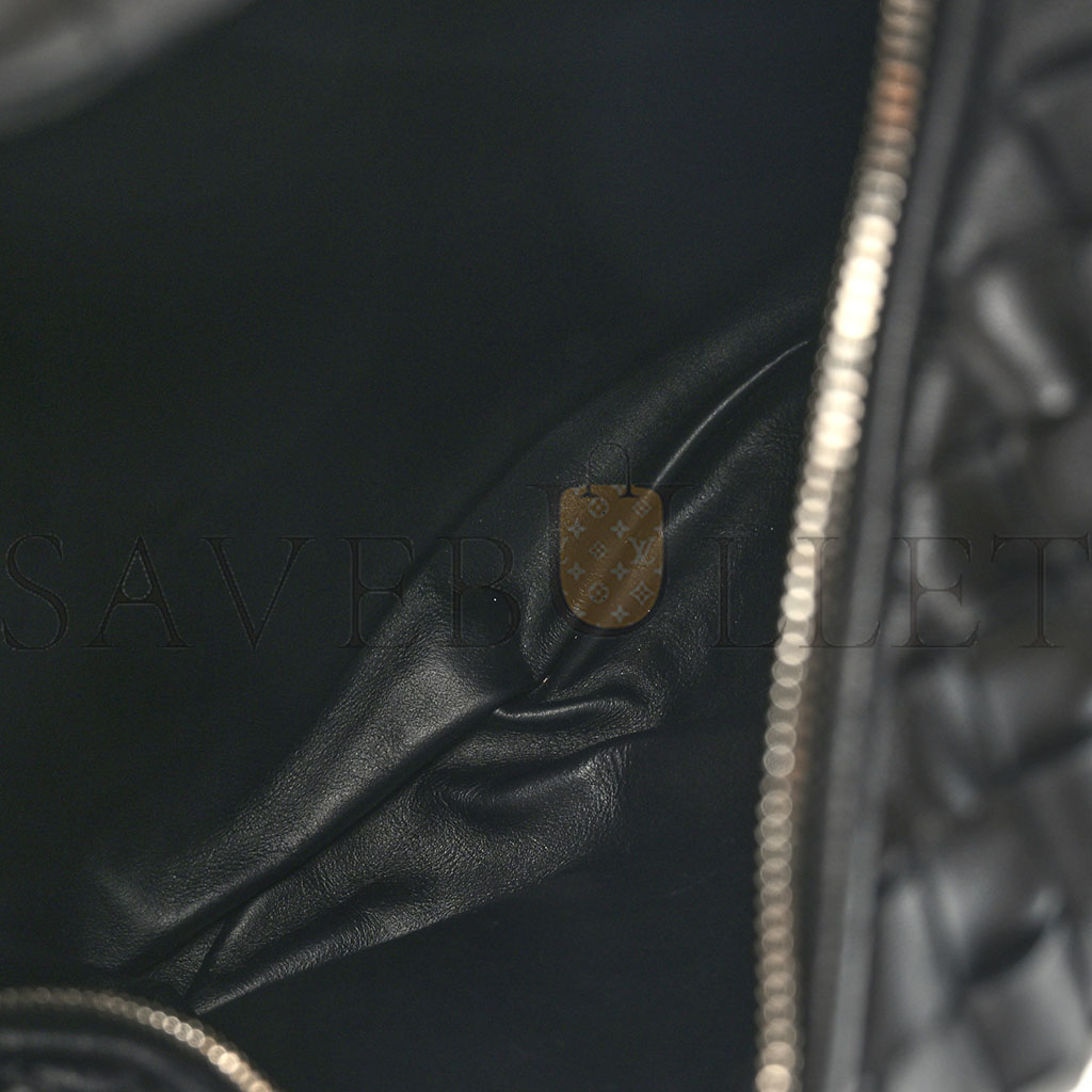 BOTTEGA VENETA NAPPA INTRECCIATO TEEN JODIE HOBO BLACK (36*21*6cm) BOTTEGA VENETA NAPPA INTRECCIATO TEEN JODIE HOBO BLACK (36*21*6cm)
